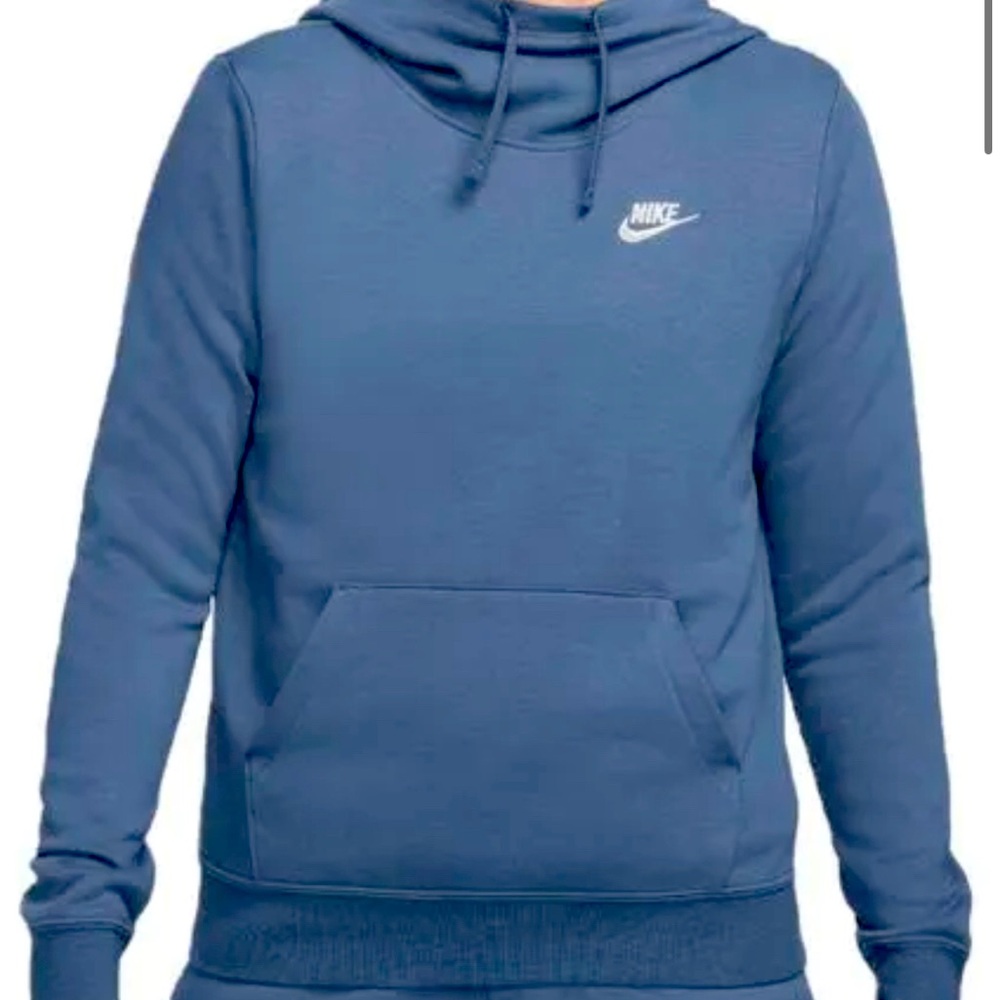 NIKE SPORTSWEAR CLUB FLEECE FUNNEL-NECK HOODIE - WOMEN'S